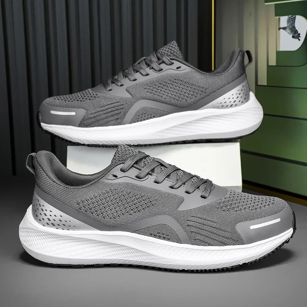 CLOAKA Men's Steel Toe Safety Sneakers, Lightweight, Non Slip, Puncture Proof, Grey, Casual, All Seasons