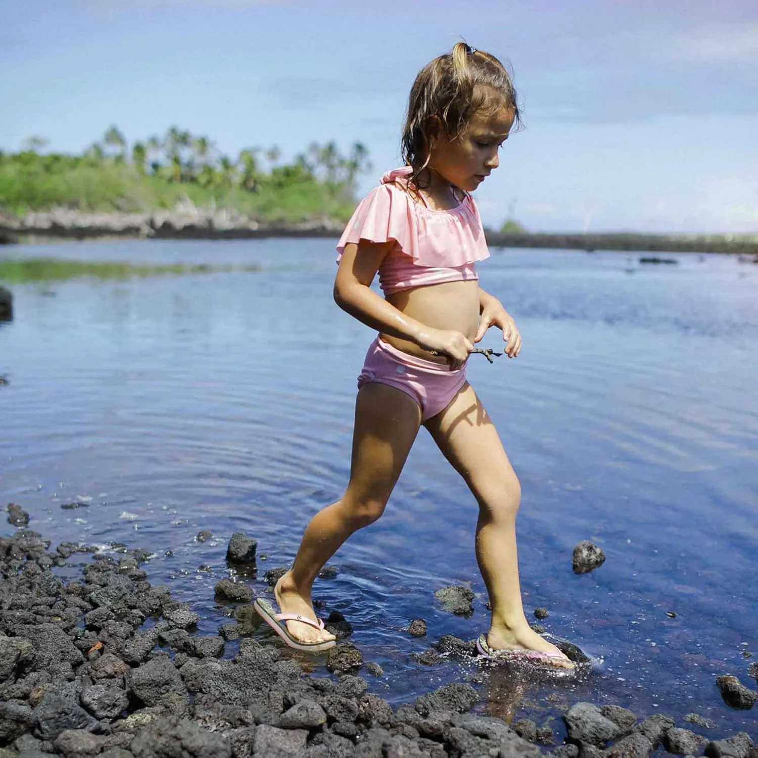 Cobian Little and Big Girls' Lil Hanalei Sandals