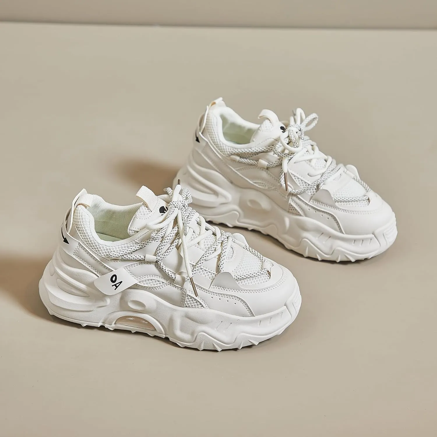 Comfortable Shoes for Women Breathable Platform Chunky Sneakers Lightweight Casual Dad Walking Shoes