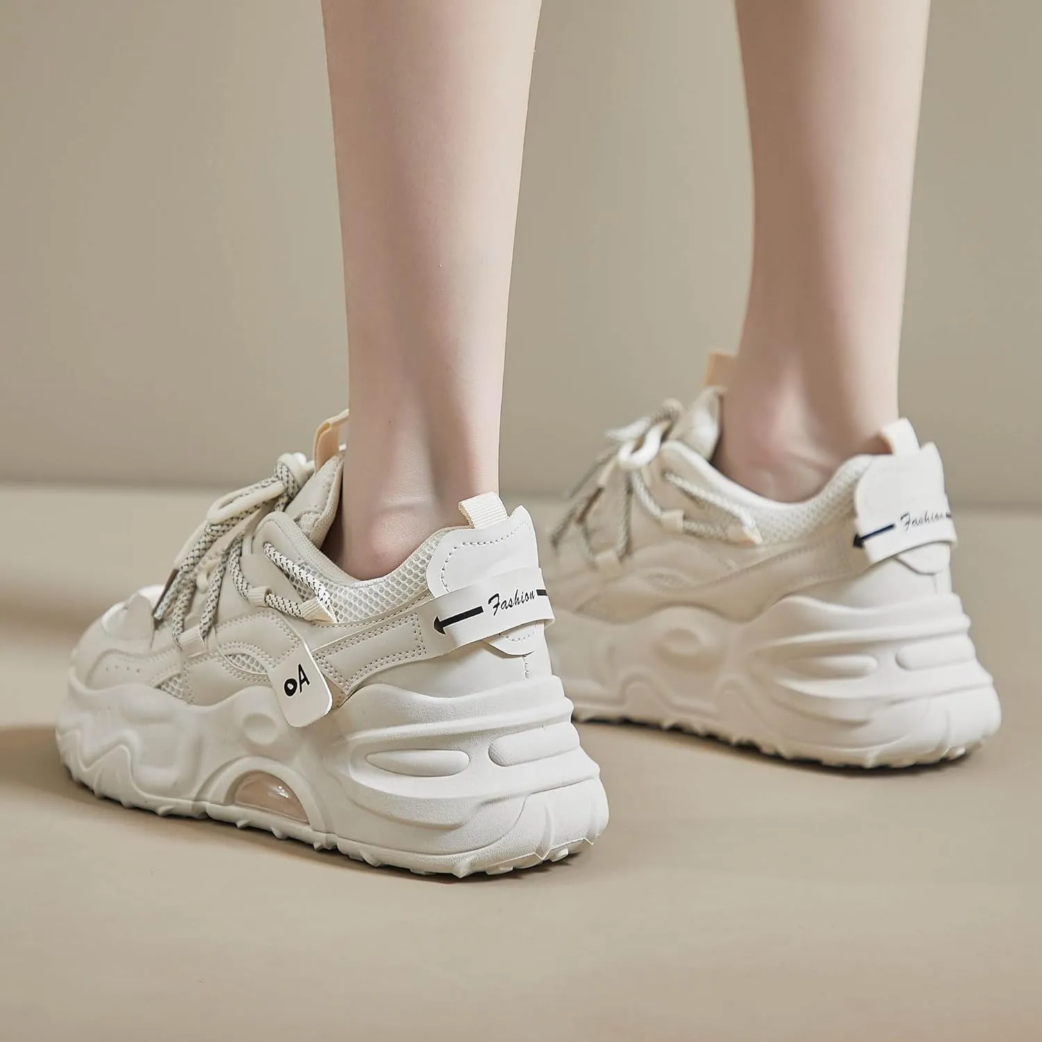 Comfortable Shoes for Women Breathable Platform Chunky Sneakers Lightweight Casual Dad Walking Shoes