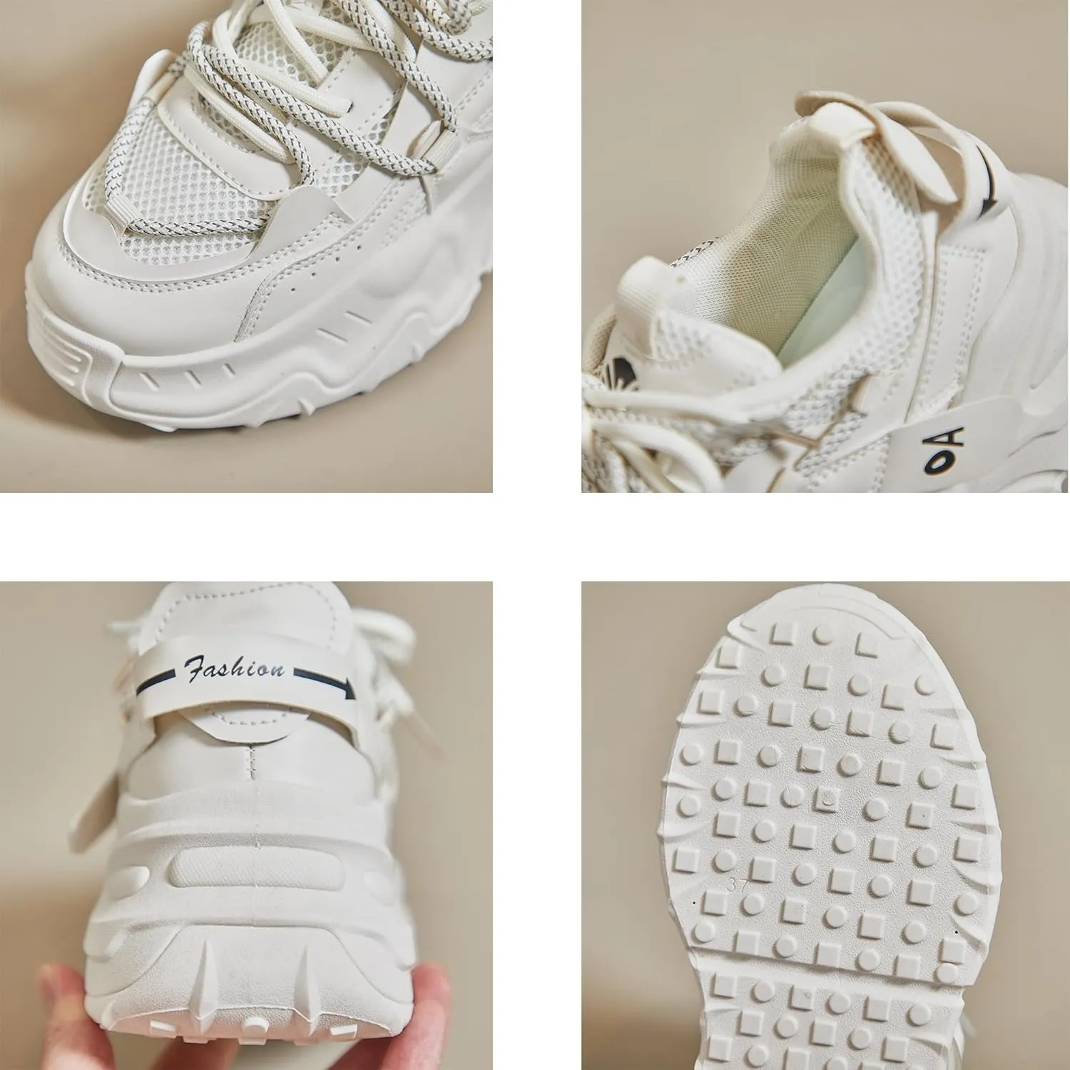 Comfortable Shoes for Women Breathable Platform Chunky Sneakers Lightweight Casual Dad Walking Shoes