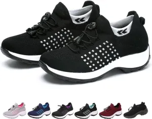 Comfortwear Ortho Stretch Cushion Shoes for Women, Orthopedic Sneakers Ortho Breathable Comfy Shoes for Plantar Fasciitis