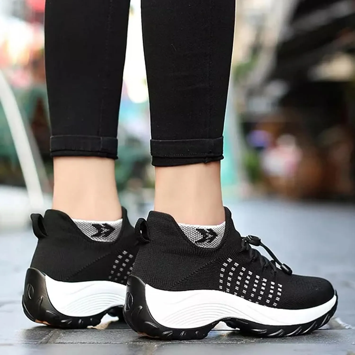Comfortwear Ortho Stretch Cushion Shoes for Women, Orthopedic Sneakers Ortho Breathable Comfy Shoes for Plantar Fasciitis