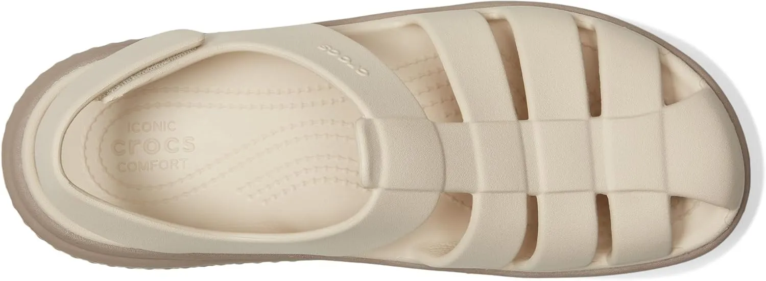 Crocs Unisex-Adult Stomp Fisherman Heeled Sandals
