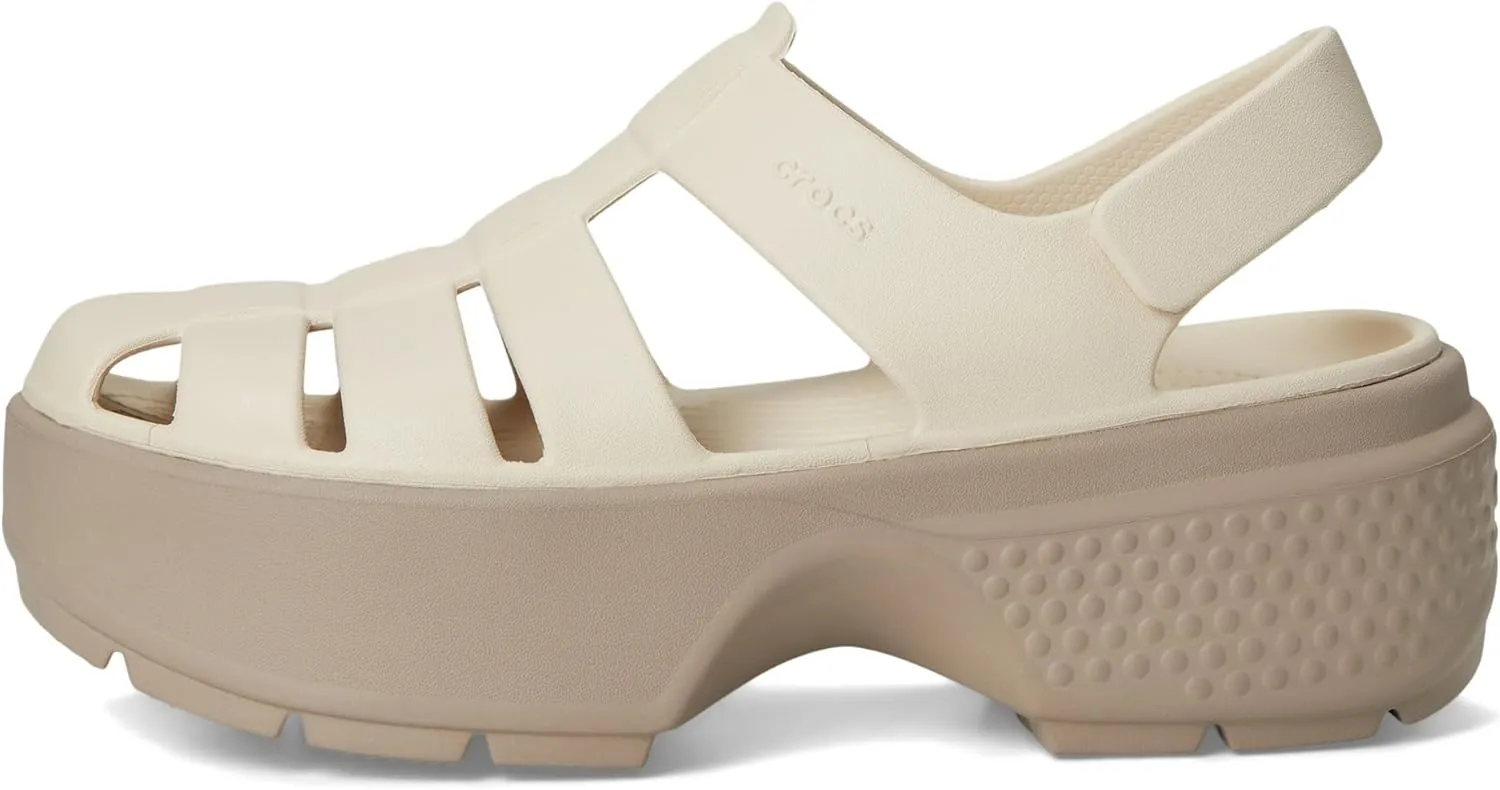 Crocs Unisex-Adult Stomp Fisherman Heeled Sandals