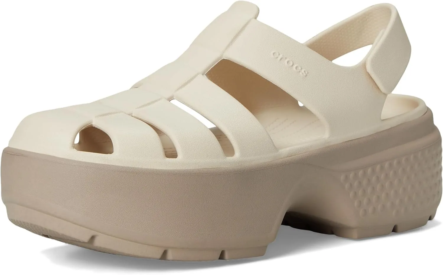 Crocs Unisex-Adult Stomp Fisherman Heeled Sandals