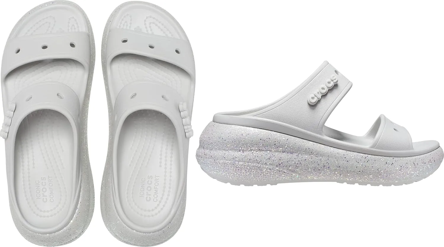 Crocs Unisex Classic Crush Sandal