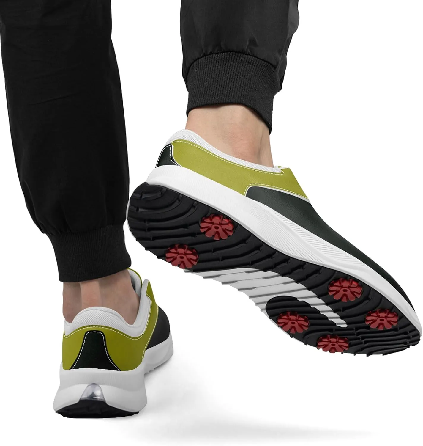 Custom Spikeless Golf Shoes for Men Women, Lightweight Breathable Golf Sneakers with Air-Outer, Customized for Teams