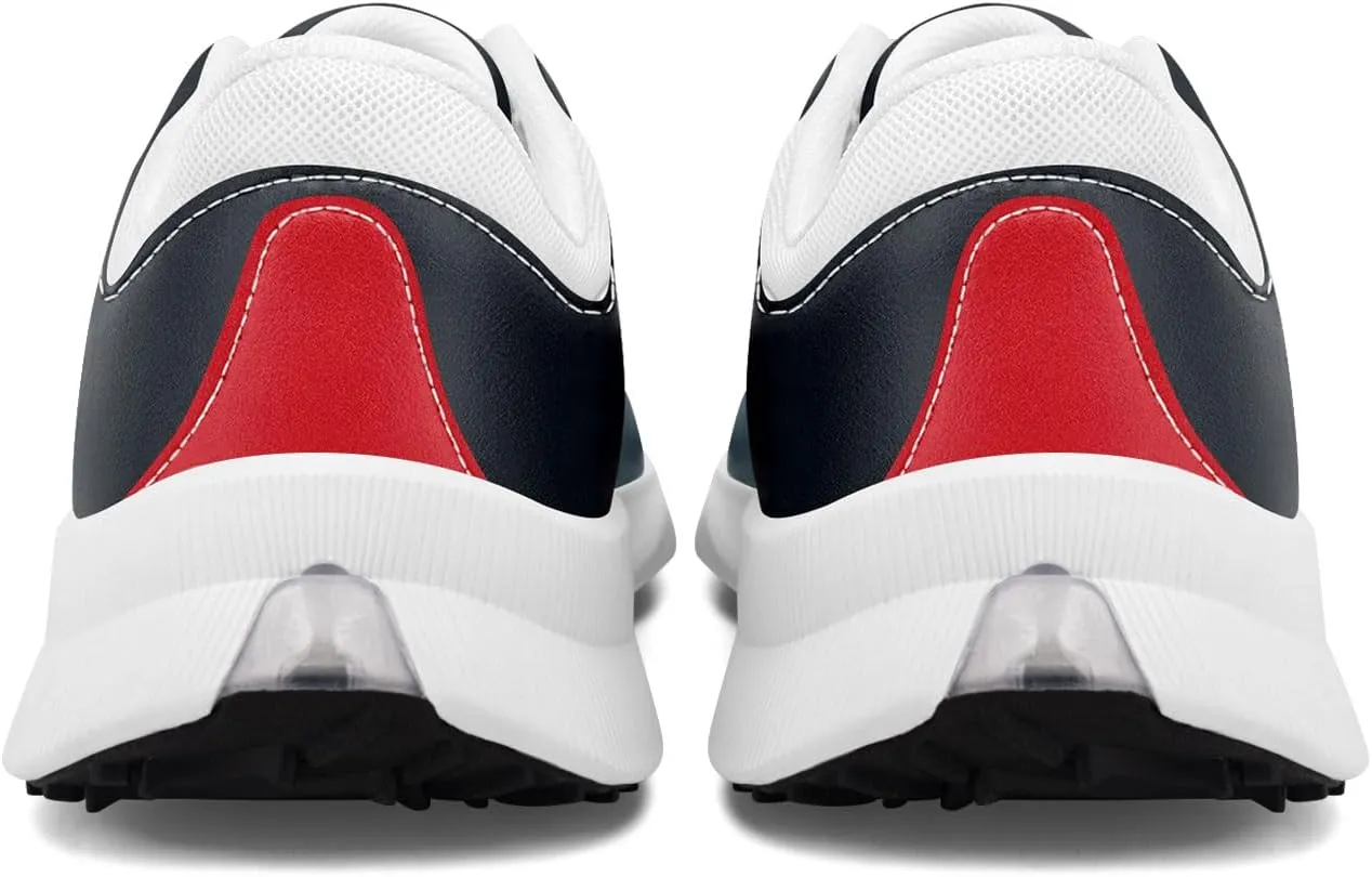 Custom Spikeless Golf Shoes for Men Women, Lightweight Breathable Golf Sneakers with Air-Outer, Customized for Teams