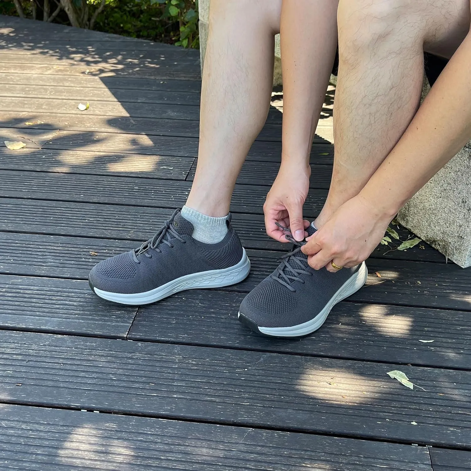 Diabetic Sneakers for Men Arch Support Cushioning Adjustable Widch Orthopedic for Swollen Feet Elderly Foot Pain Relief Neuropathy
