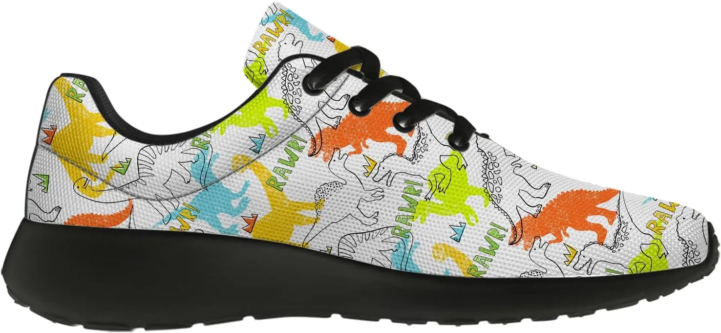 Dinosaur Shoes Womens Mens Running Shoes Cartoon Sneakers Gifts for Women Men
