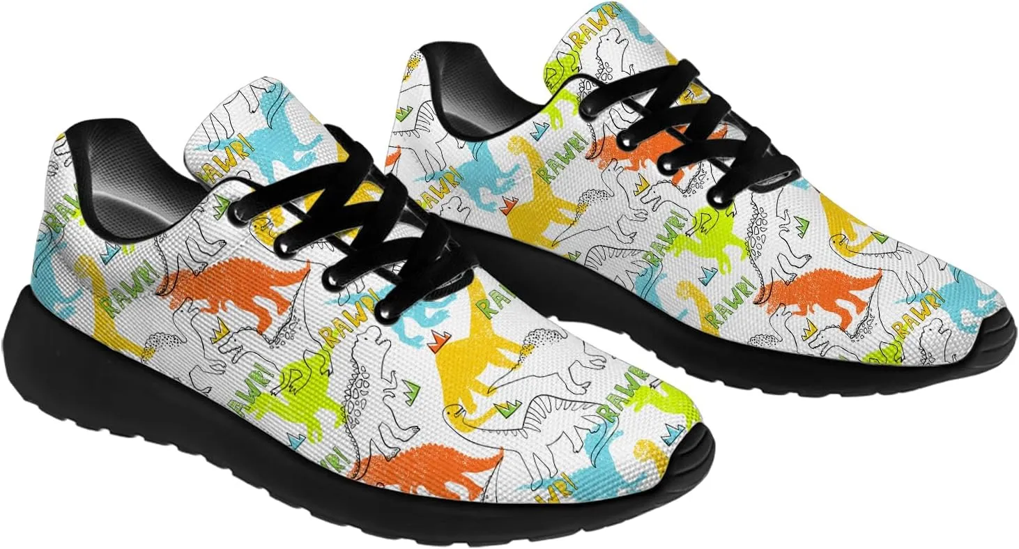 Dinosaur Shoes Womens Mens Running Shoes Cartoon Sneakers Gifts for Women Men
