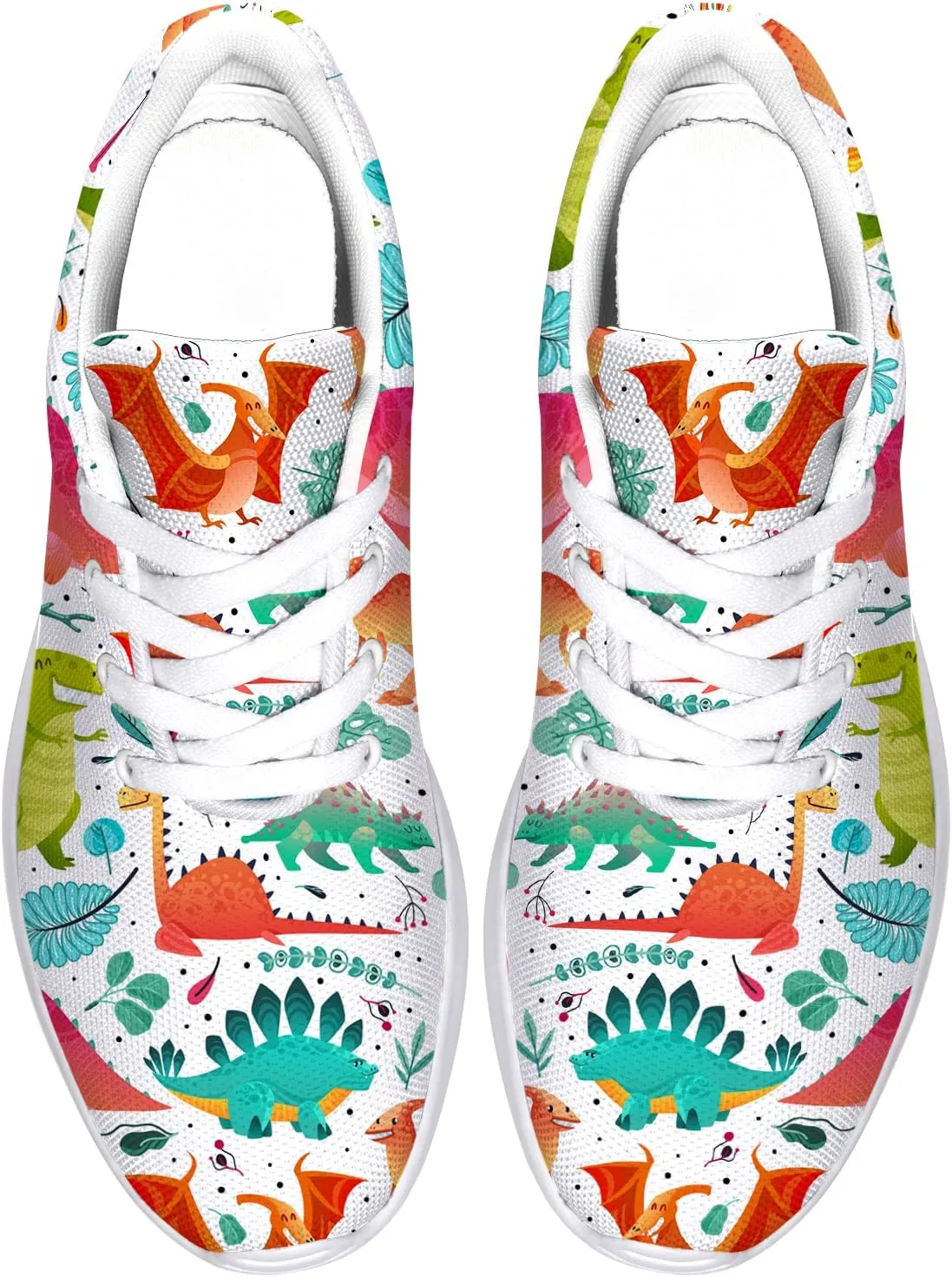 Dinosaur Shoes Womens Mens Tennis Shoes Cartoon Sneakers Gifts for Women Men