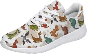 Dinosaur Shoes Womens Mens Tennis Shoes Cartoon Sneakers Gifts for Women Men
