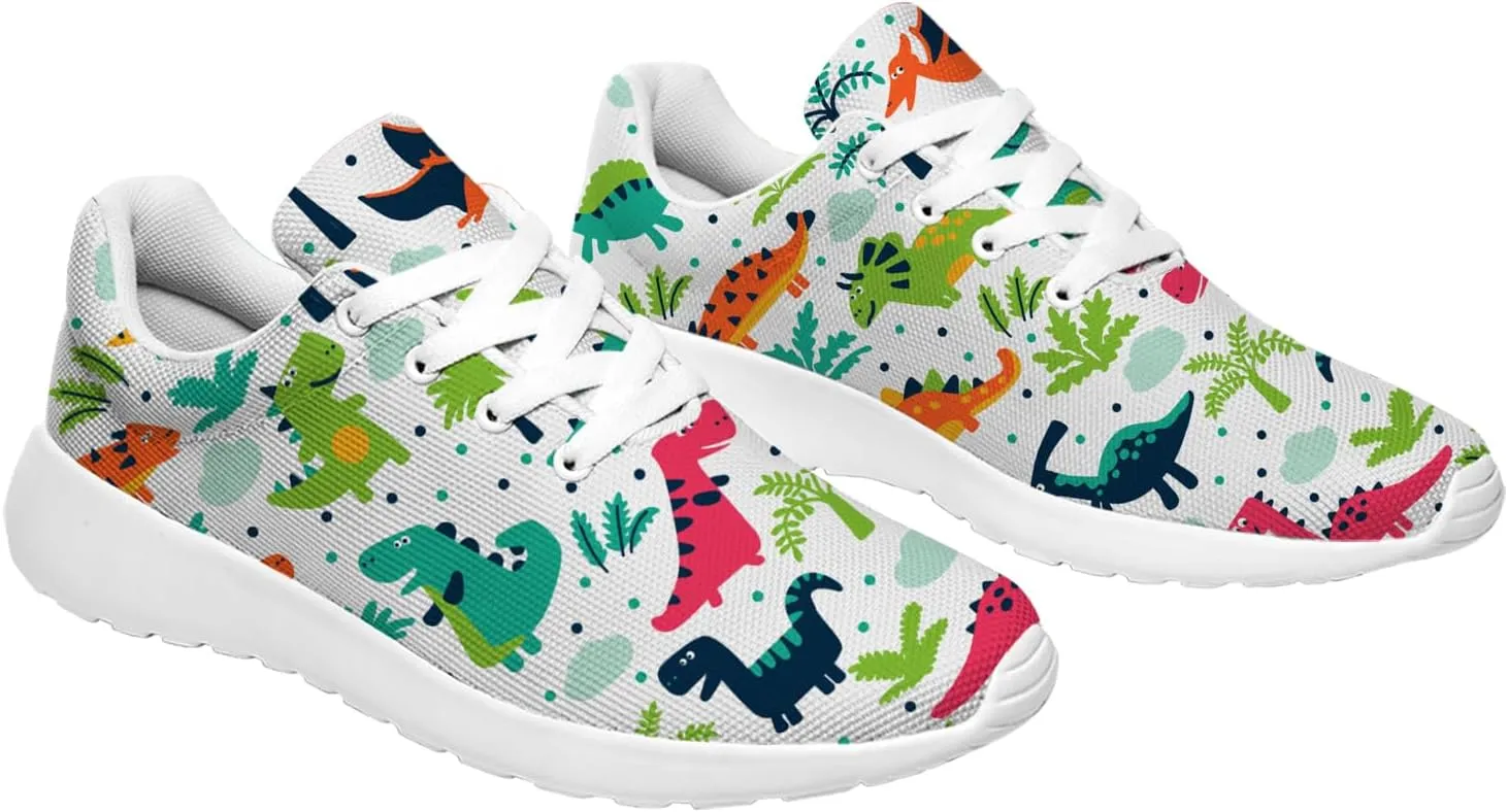 Dinosaur Shoes Womens Mens Tennis Shoes Cartoon Sneakers Gifts for Women Men