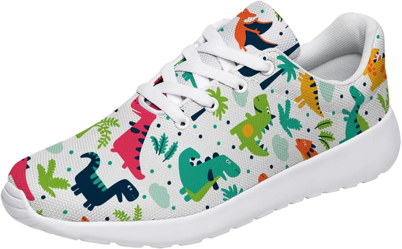 Dinosaur Shoes Womens Mens Tennis Shoes Cartoon Sneakers Gifts for Women Men