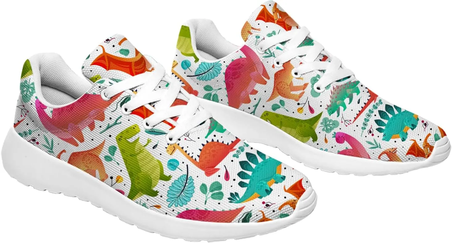 Dinosaur Shoes Womens Mens Tennis Shoes Cartoon Sneakers Gifts for Women Men