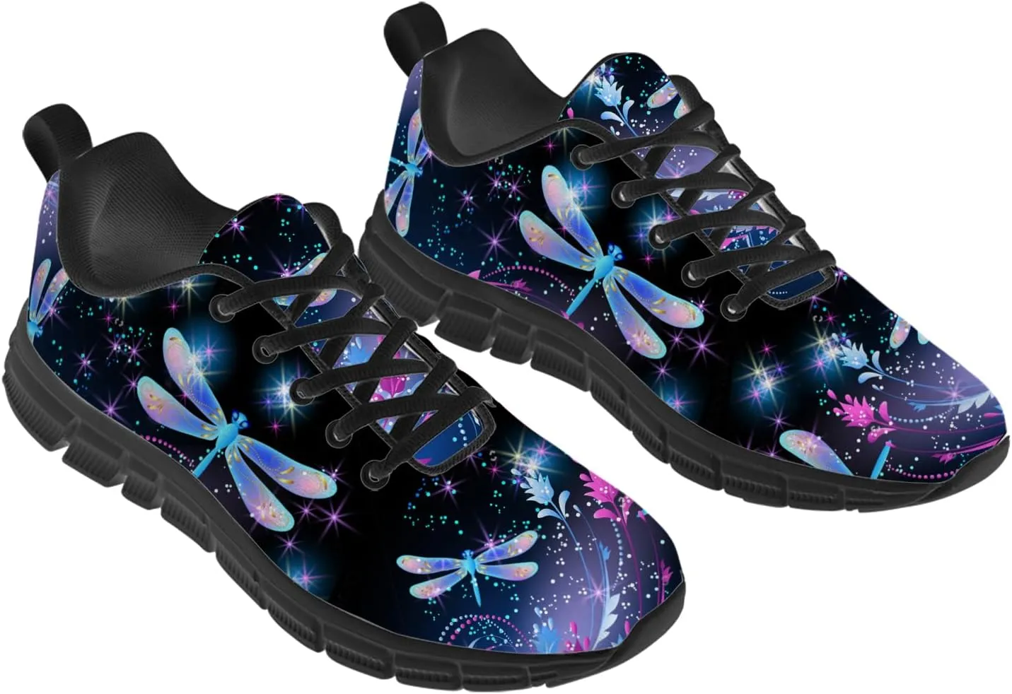 Dragonfly Shoes for Women Men Novelty Printed Shoes Comfort Tennis Shoes Lightweight Sneakers