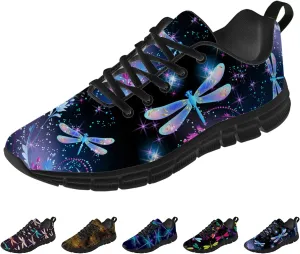 Dragonfly Shoes for Women Men Novelty Printed Shoes Comfort Tennis Shoes Lightweight Sneakers