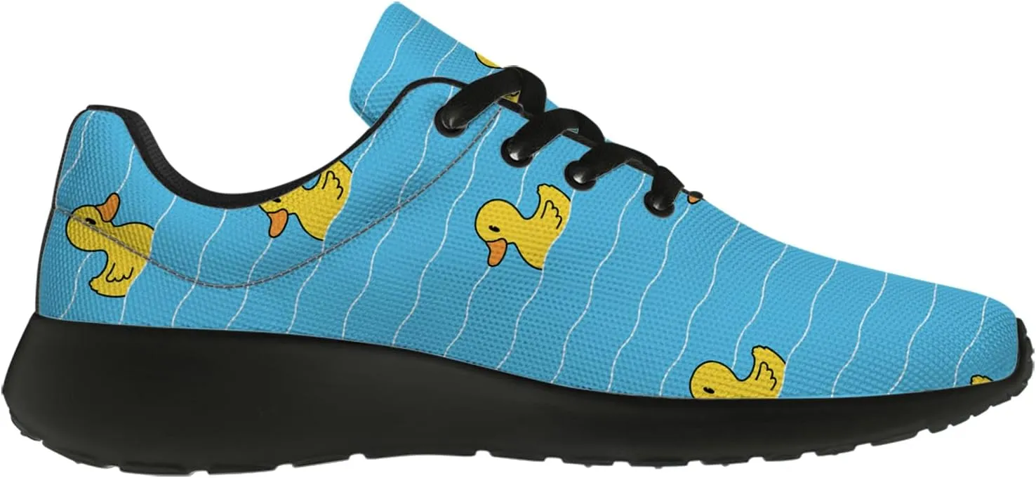 Duck Shoes for Women Men Running Shoes Cute Animal Sneakers Tennis Shoes Gifts for Women Men