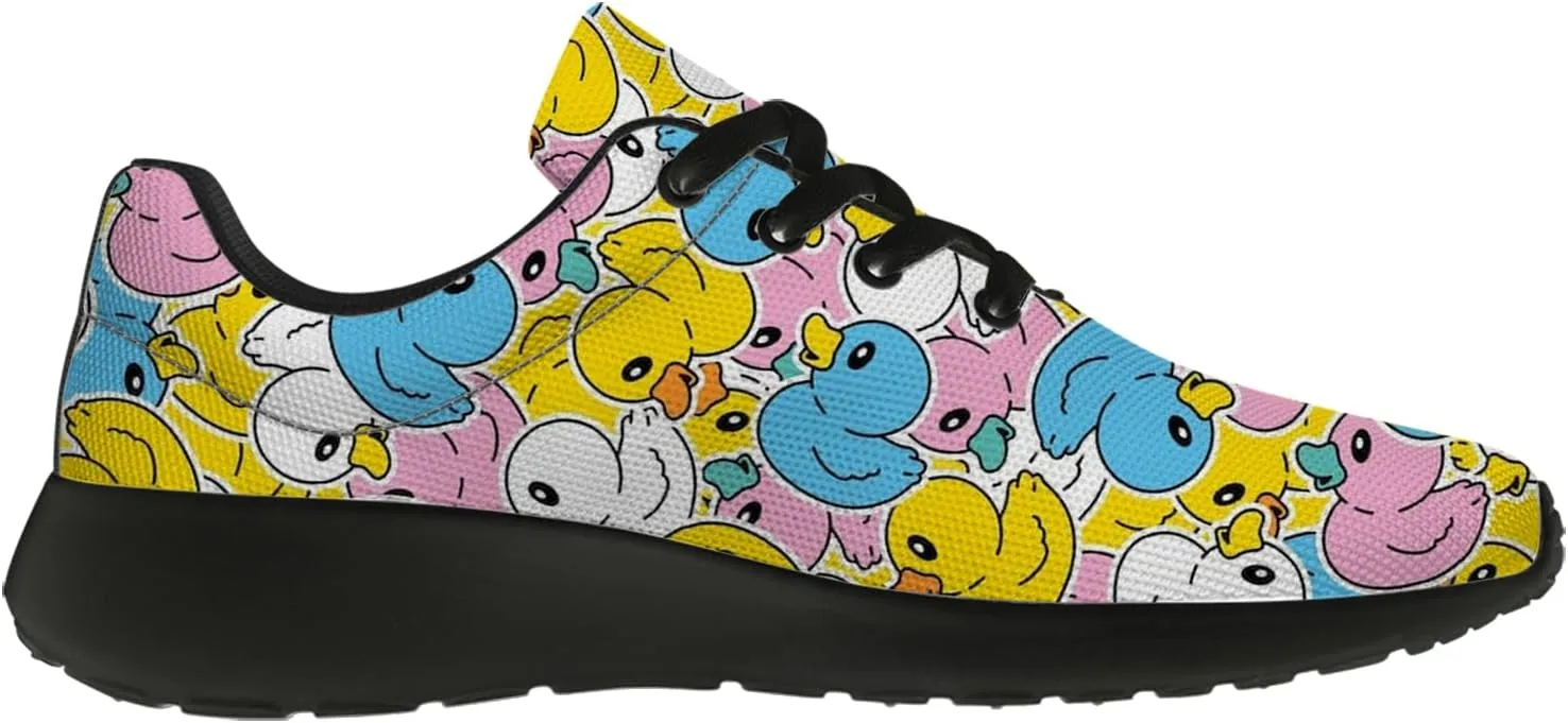 Duck Shoes for Women Men Running Shoes Cute Animal Sneakers Tennis Shoes Gifts for Women Men