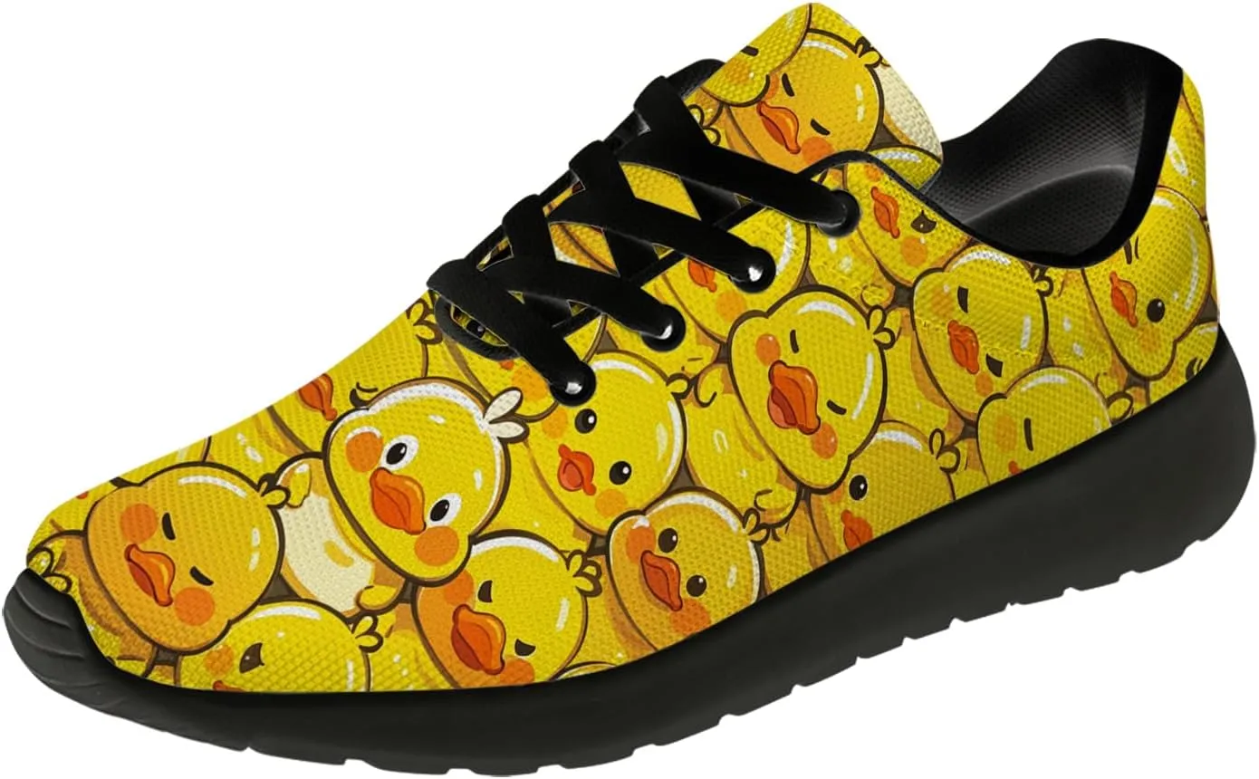 Duck Shoes for Women Men Running Shoes Cute Animal Sneakers Tennis Shoes Gifts for Women Men