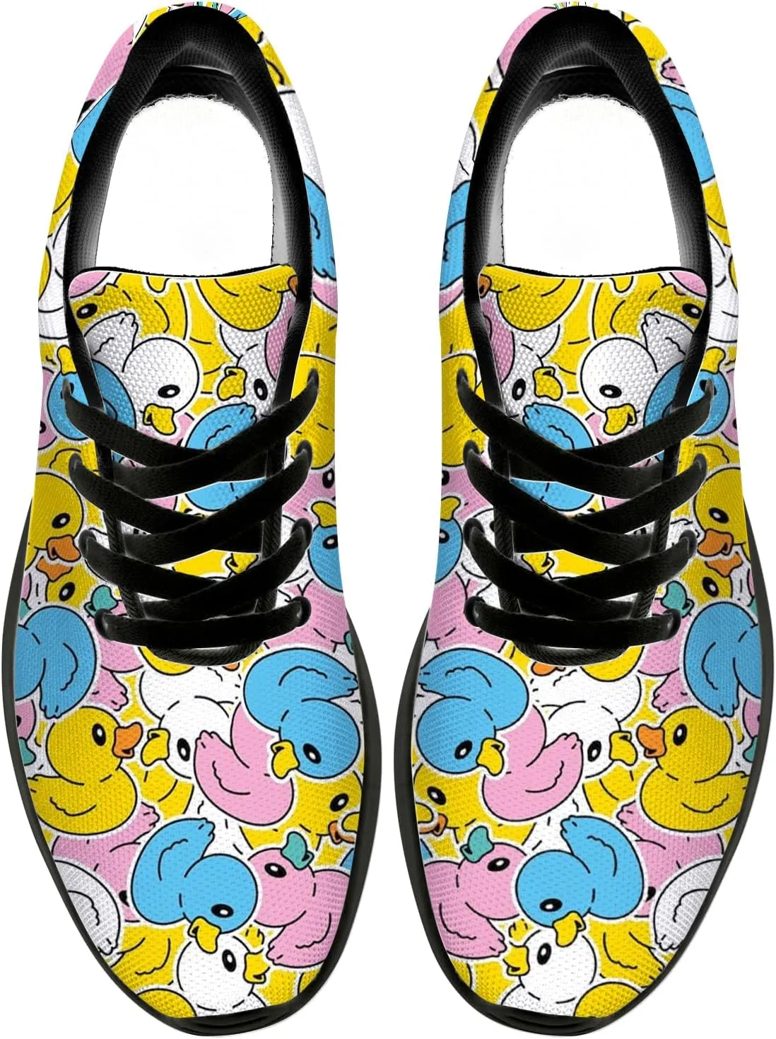 Duck Shoes for Women Men Running Shoes Cute Animal Sneakers Tennis Shoes Gifts for Women Men