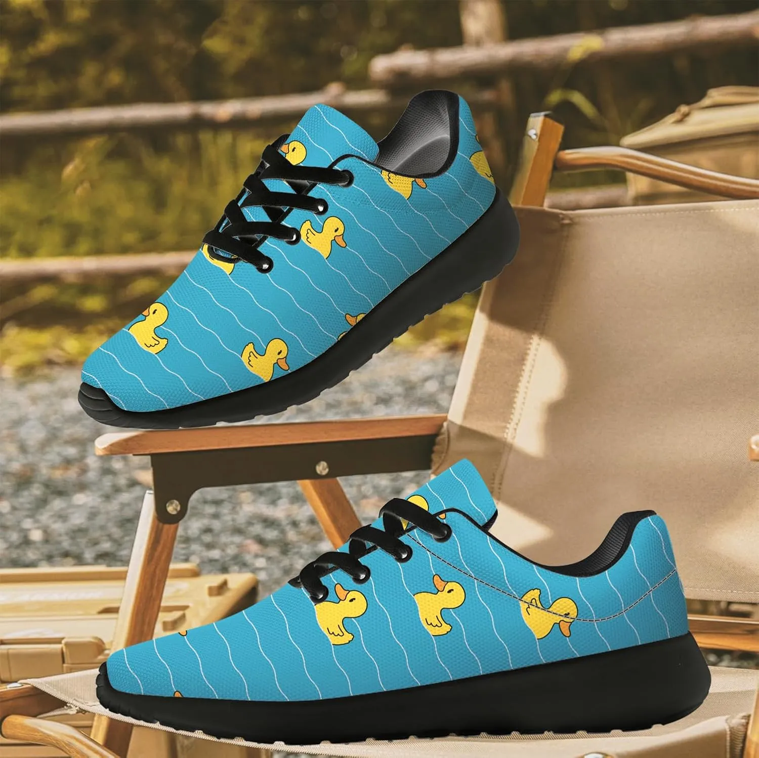 Duck Shoes for Women Men Running Shoes Cute Animal Sneakers Tennis Shoes Gifts for Women Men
