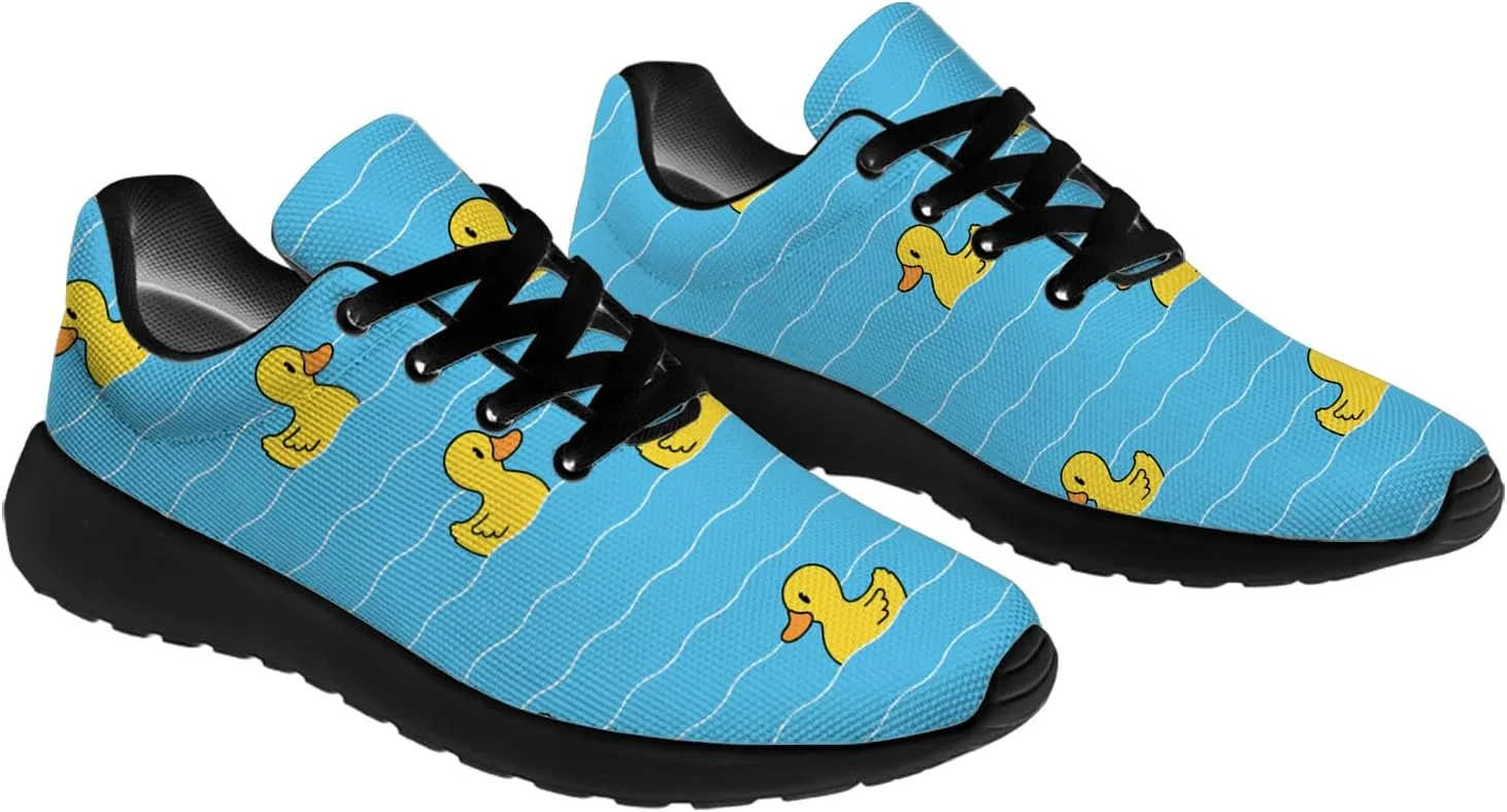 Duck Shoes for Women Men Running Shoes Cute Animal Sneakers Tennis Shoes Gifts for Women Men