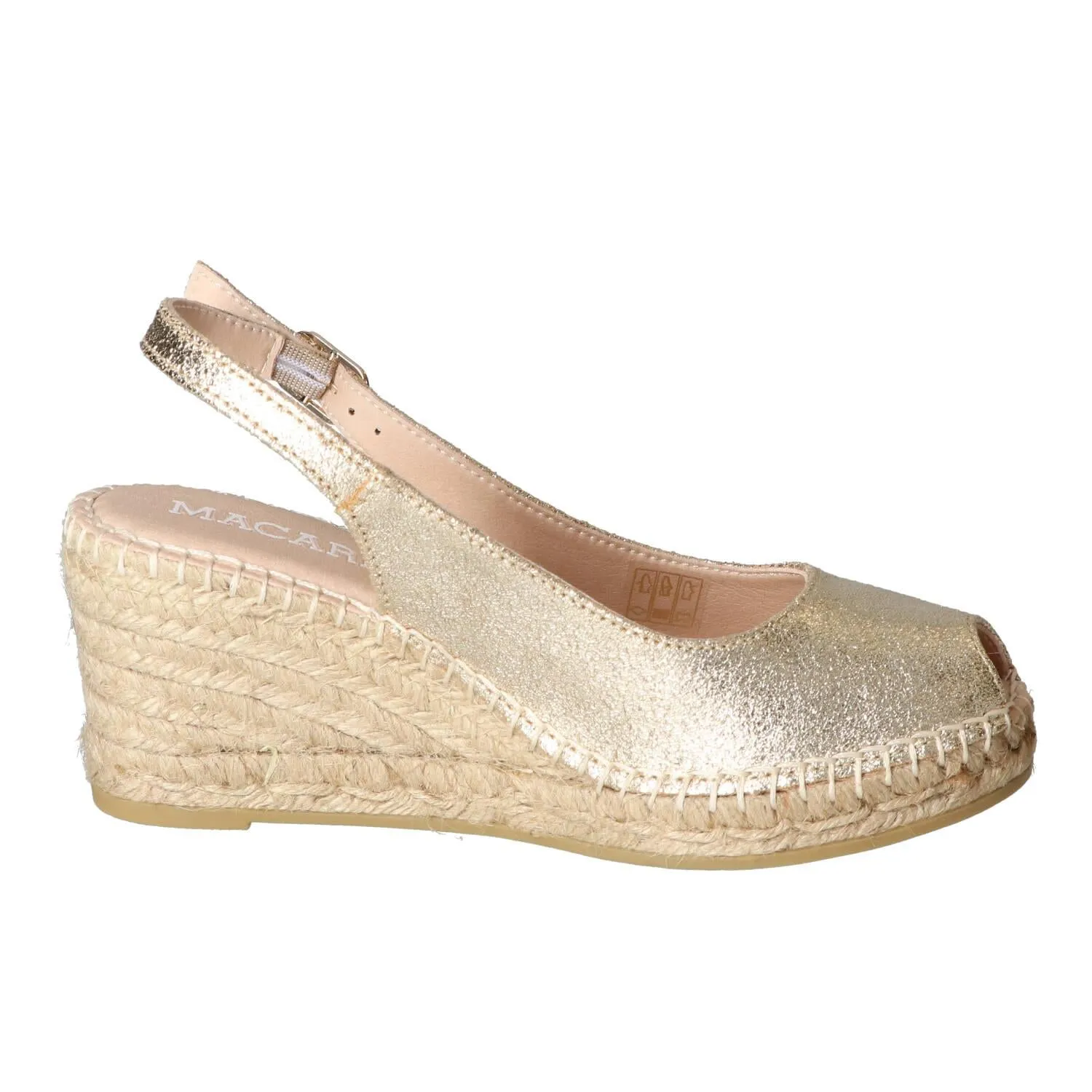 Espadrilles, Goud