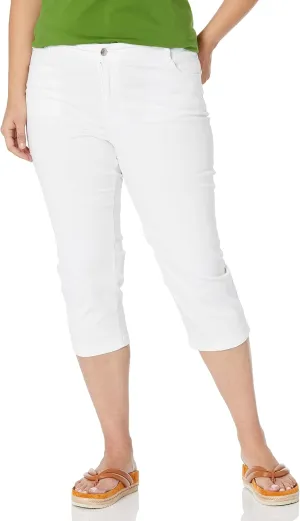 EVANS Women's Denim Love Crops
