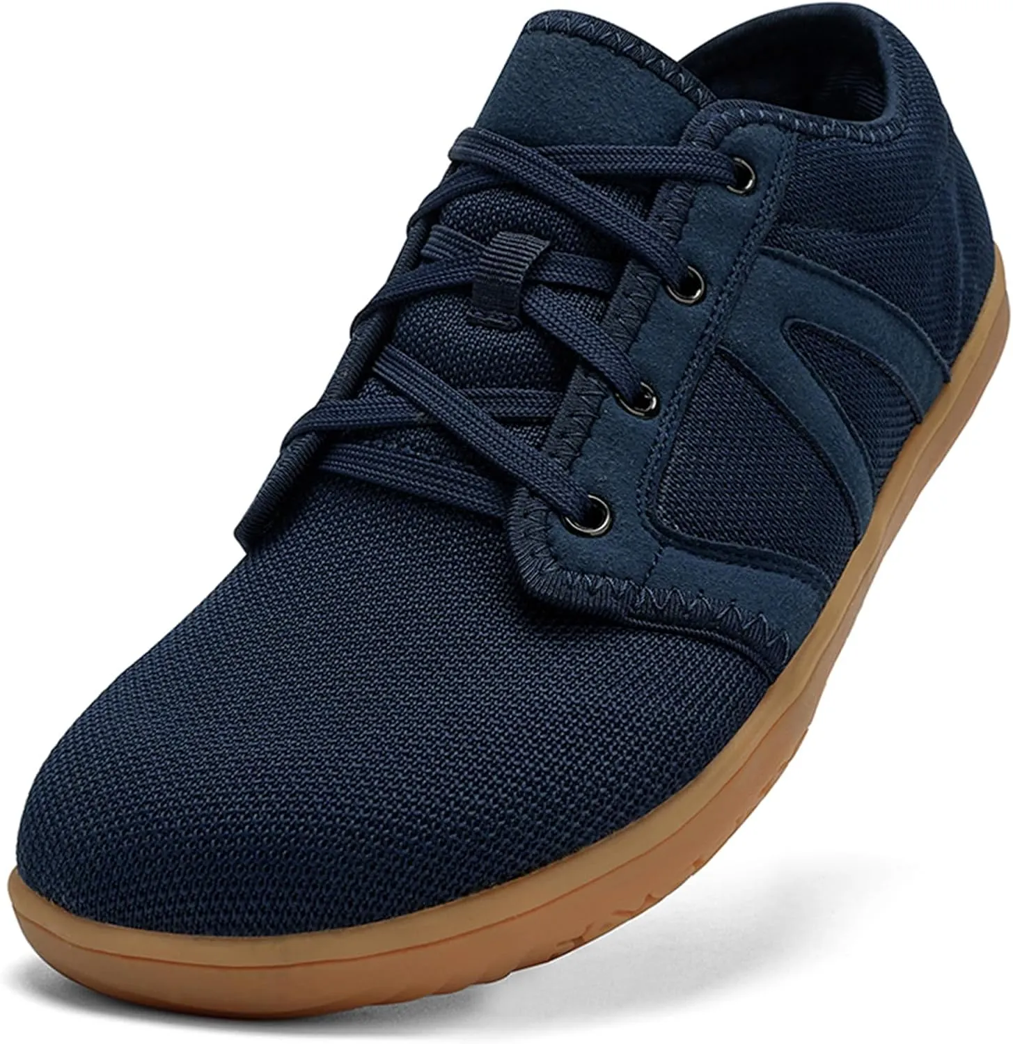 FLIOZY Men's Fashion Wide Minimalist Barefoot Casual Walking Lace Up Shoes Trail Runner Sneakers