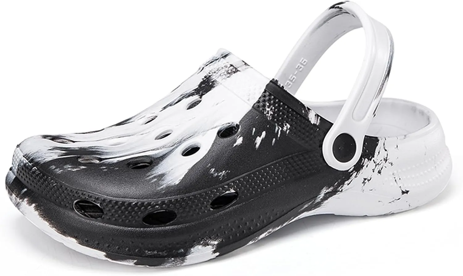 FLIOZY Womens Mens Garden Gradient Clogs Shoes with Arch Support Unisex Comfort Slip-on Sandals