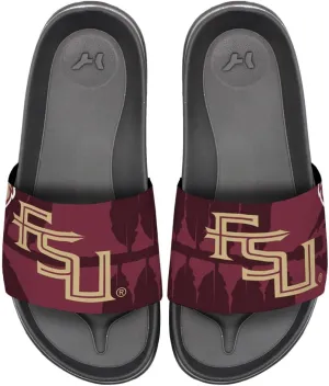 Florida State University Seminoles Primary Corner Design Unisex Adult Slides Adjustable Flip Flop Sandals Officially Licensed Hypd Slydr Switch™