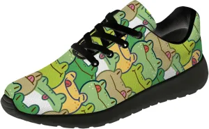 Frog Shoes for Women Men Tennis Shoes Cute Sneakers Running Shoes Gifts for Women Men