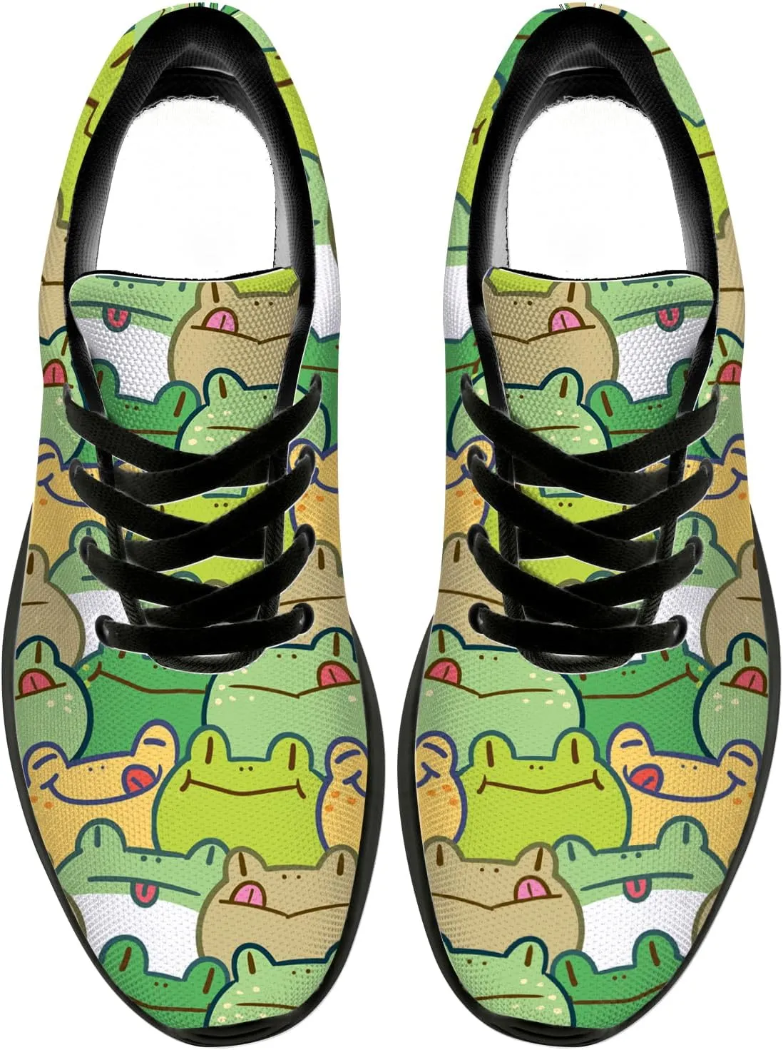Frog Shoes for Women Men Tennis Shoes Cute Sneakers Running Shoes Gifts for Women Men