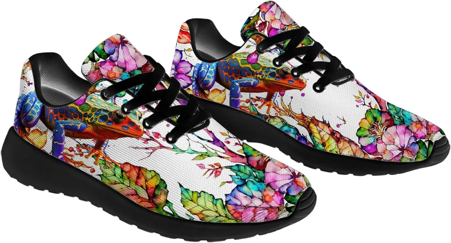 Frog Shoes for Women Men Tennis Shoes Cute Sneakers Running Shoes Gifts for Women Men