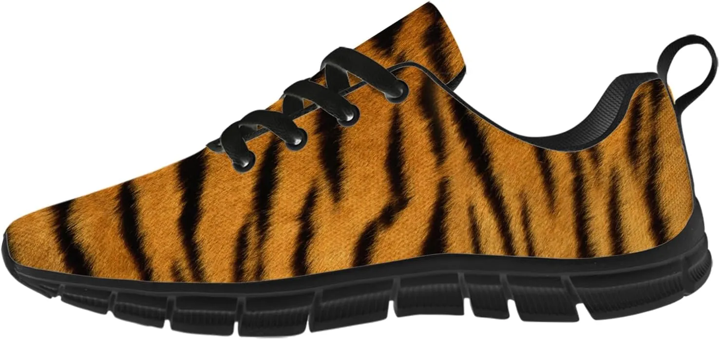 Funny Tiger Shoes for Women Men Tennis Shoes Lightweight Athletic Gym Running Sneakers Tiger Lovers Gifts for Him Her