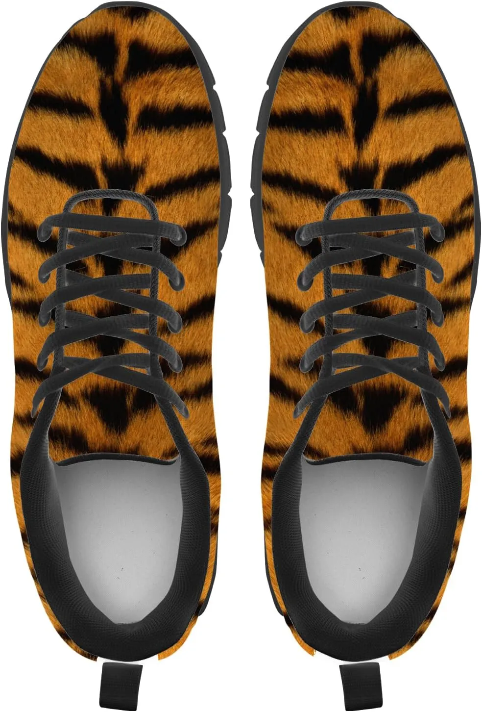 Funny Tiger Shoes for Women Men Tennis Shoes Lightweight Athletic Gym Running Sneakers Tiger Lovers Gifts for Him Her