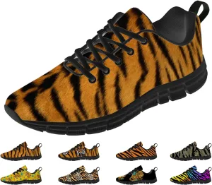 Funny Tiger Shoes for Women Men Tennis Shoes Lightweight Athletic Gym Running Sneakers Tiger Lovers Gifts for Him Her
