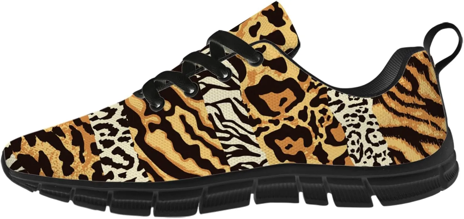 Funny Tiger Shoes for Women Men Tennis Shoes Lightweight Athletic Gym Running Sneakers Tiger Lovers Gifts for Him Her