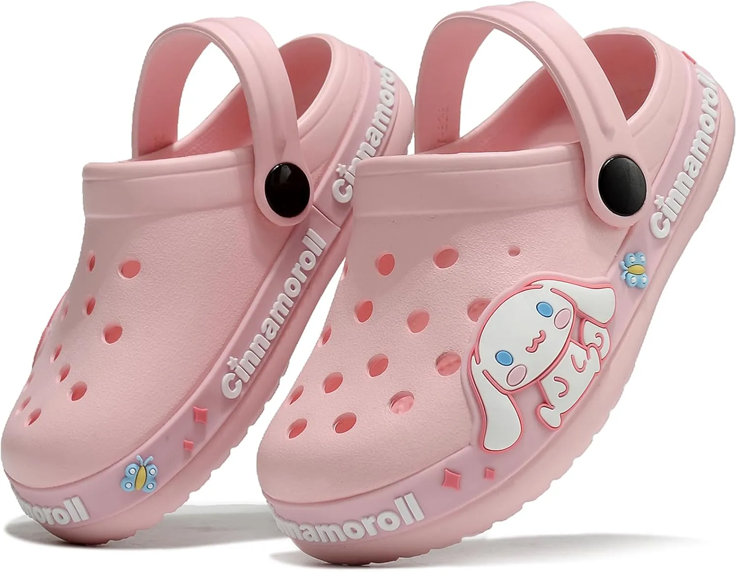 Girls Garden Clogs Breathable Lightweight Comfortable Non-Slip Cartoon Slippers for Toddlers Little Kids,Beach Sandals