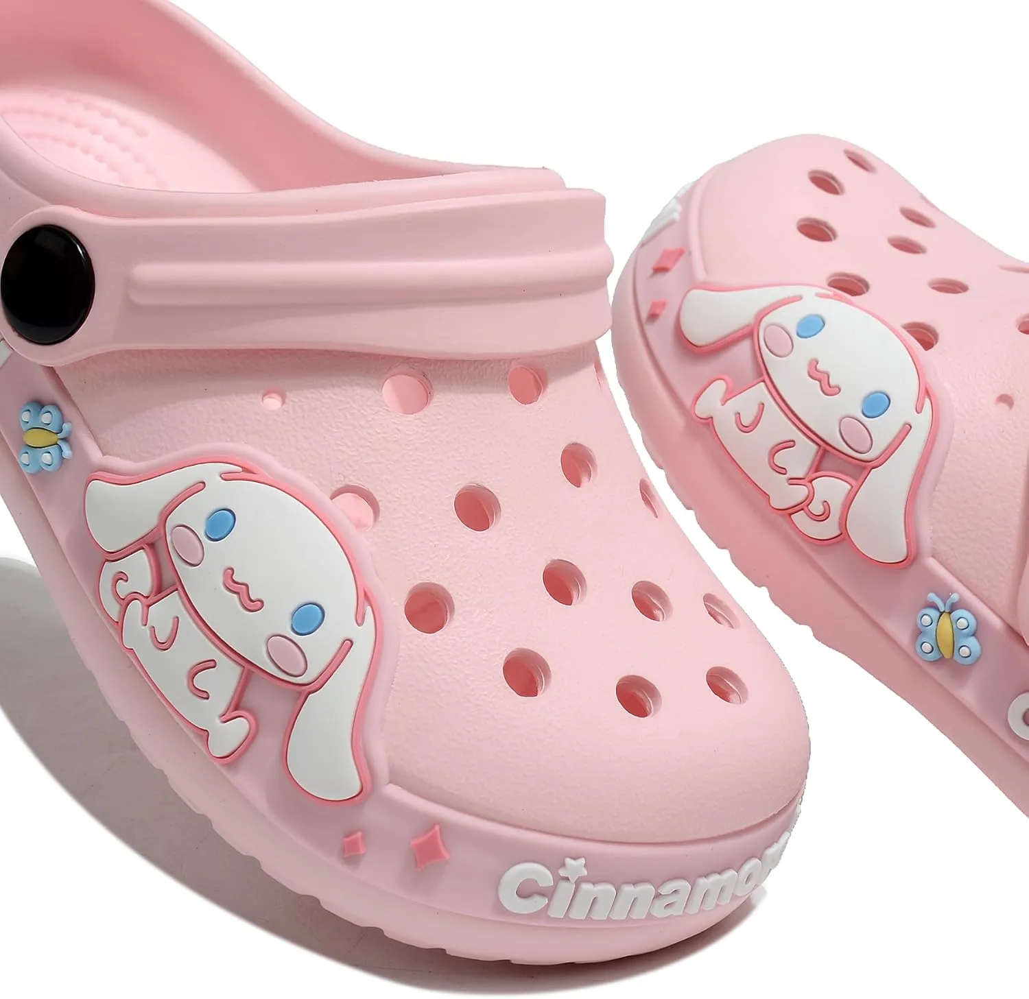 Girls Garden Clogs Breathable Lightweight Comfortable Non-Slip Cartoon Slippers for Toddlers Little Kids,Beach Sandals