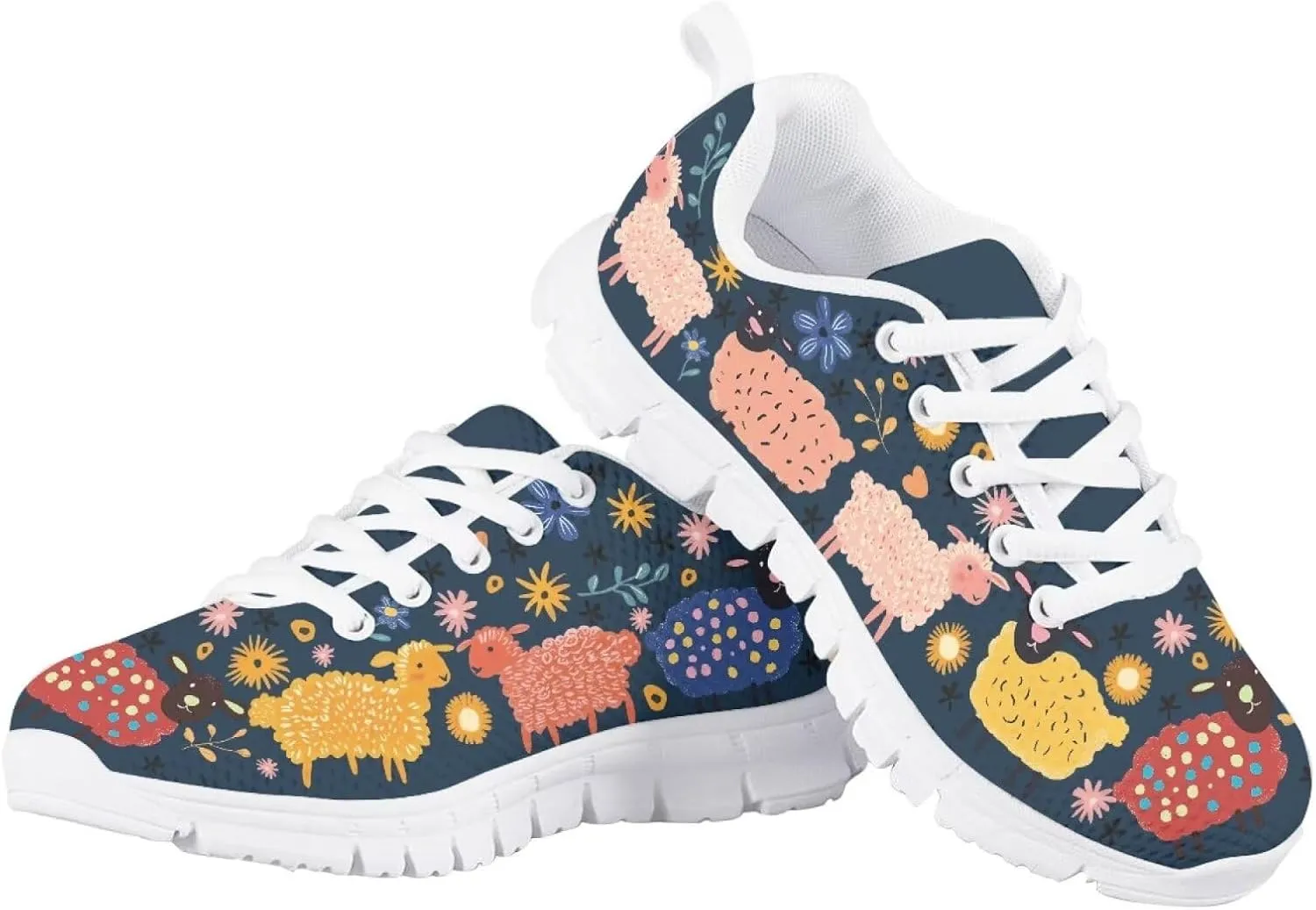 Girls Shoes Tennis Running Shoes Boys Lightweight Breathable Sneakers for Kids