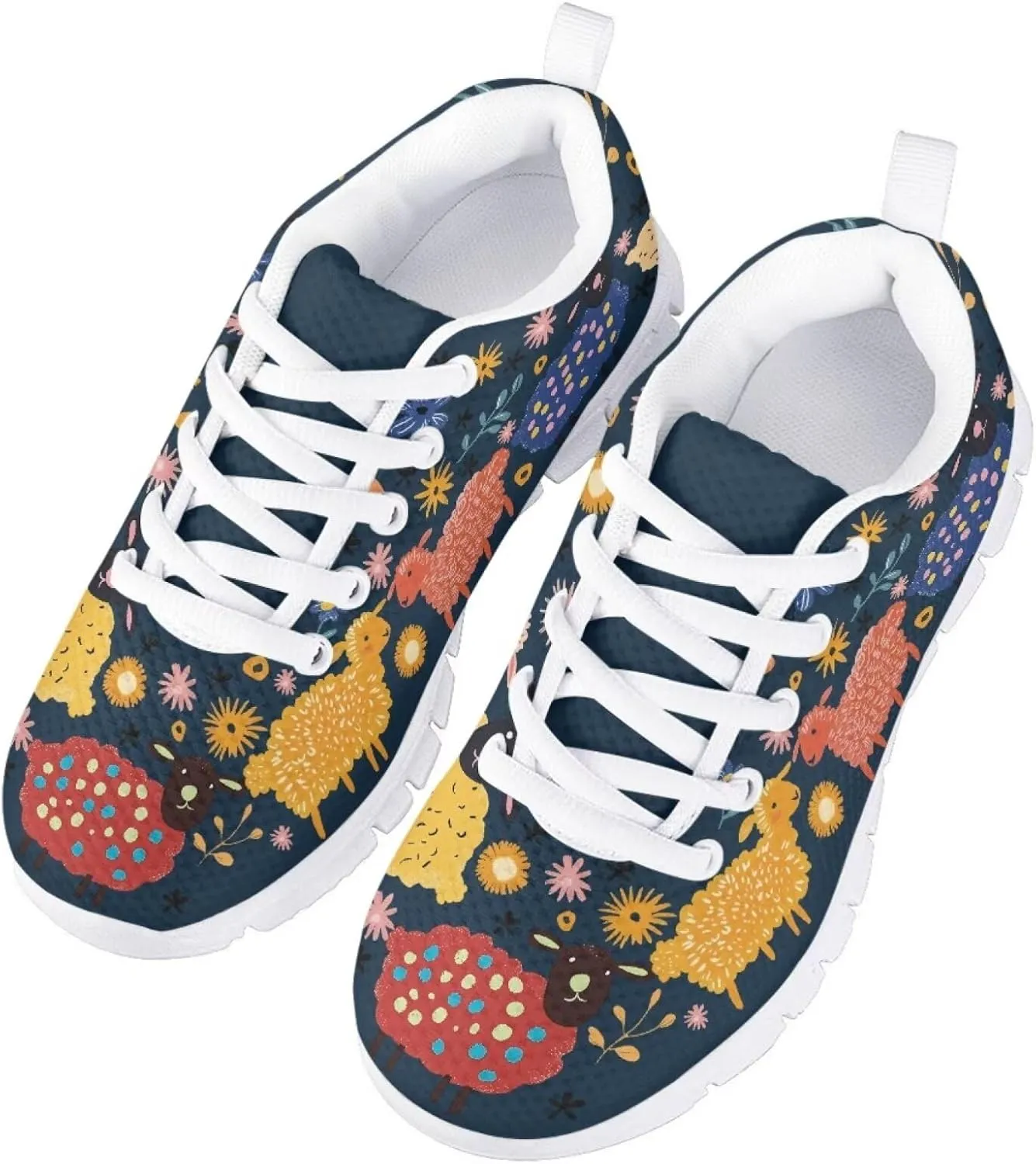 Girls Shoes Tennis Running Shoes Boys Lightweight Breathable Sneakers for Kids