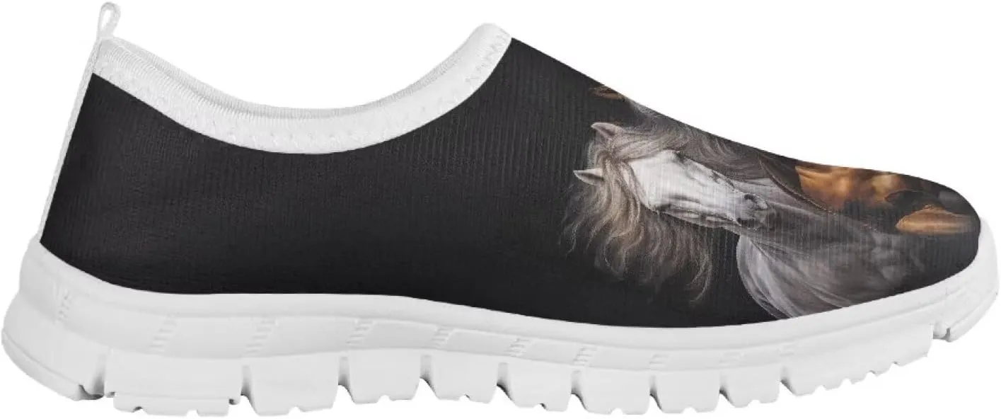 Girls Slip On Shoes Breathable Teen Girl Tennis Shoes for Outdoor Activities