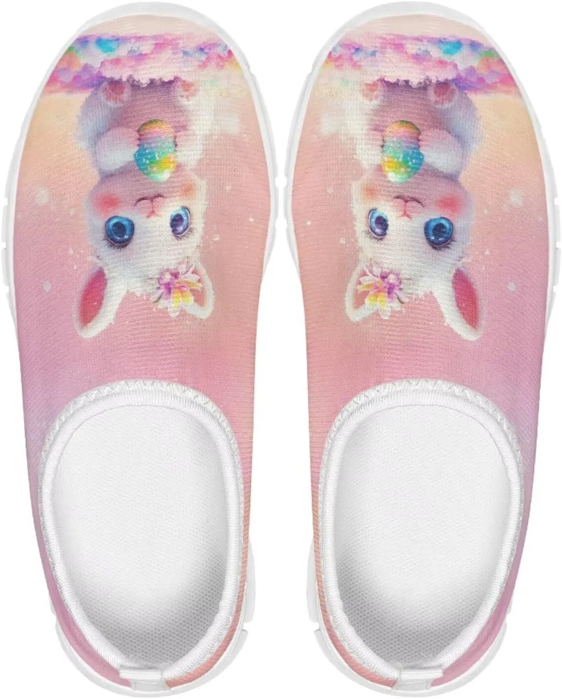 Girls Slip On Shoes Breathable Teen Girl Tennis Shoes for Outdoor Activities