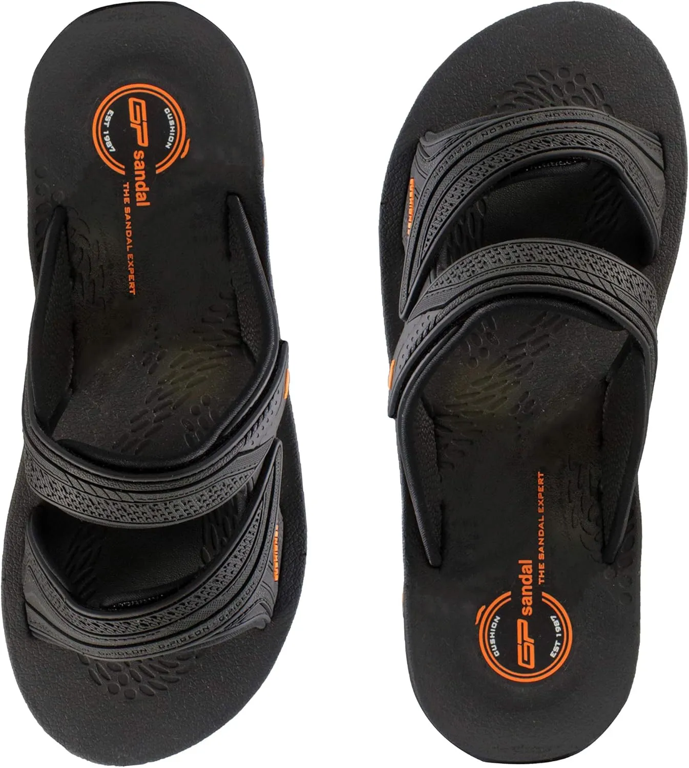 Gold Pigeon Shoes EVA Anti-Fatigue Ultra-Cushion Unisex Slide Sandals Adjustable Straps