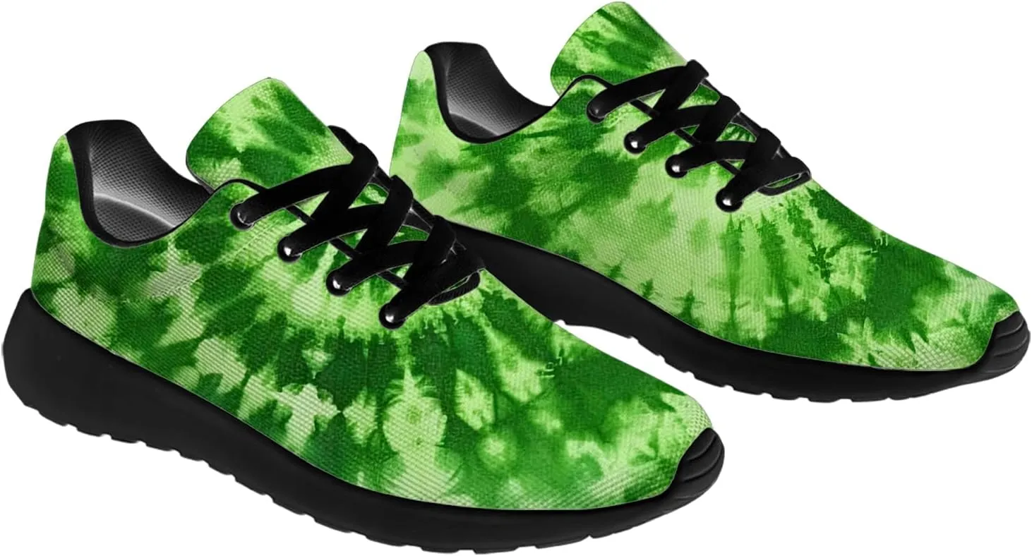 Green Sneakers for Women Men Running Shoes Casual Tennis Shoes Gifts for Men Women