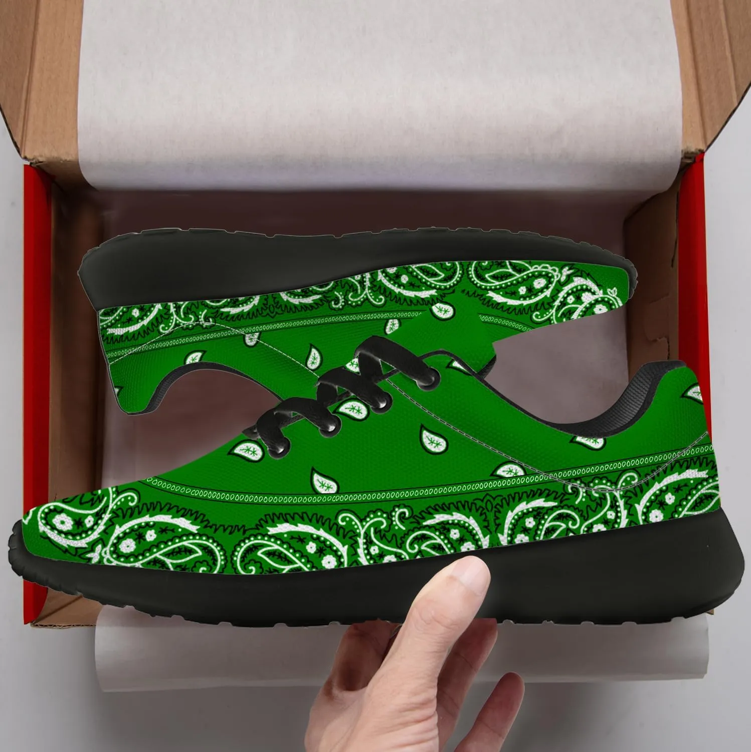Green Sneakers for Women Men Running Shoes Casual Tennis Shoes Gifts for Men Women